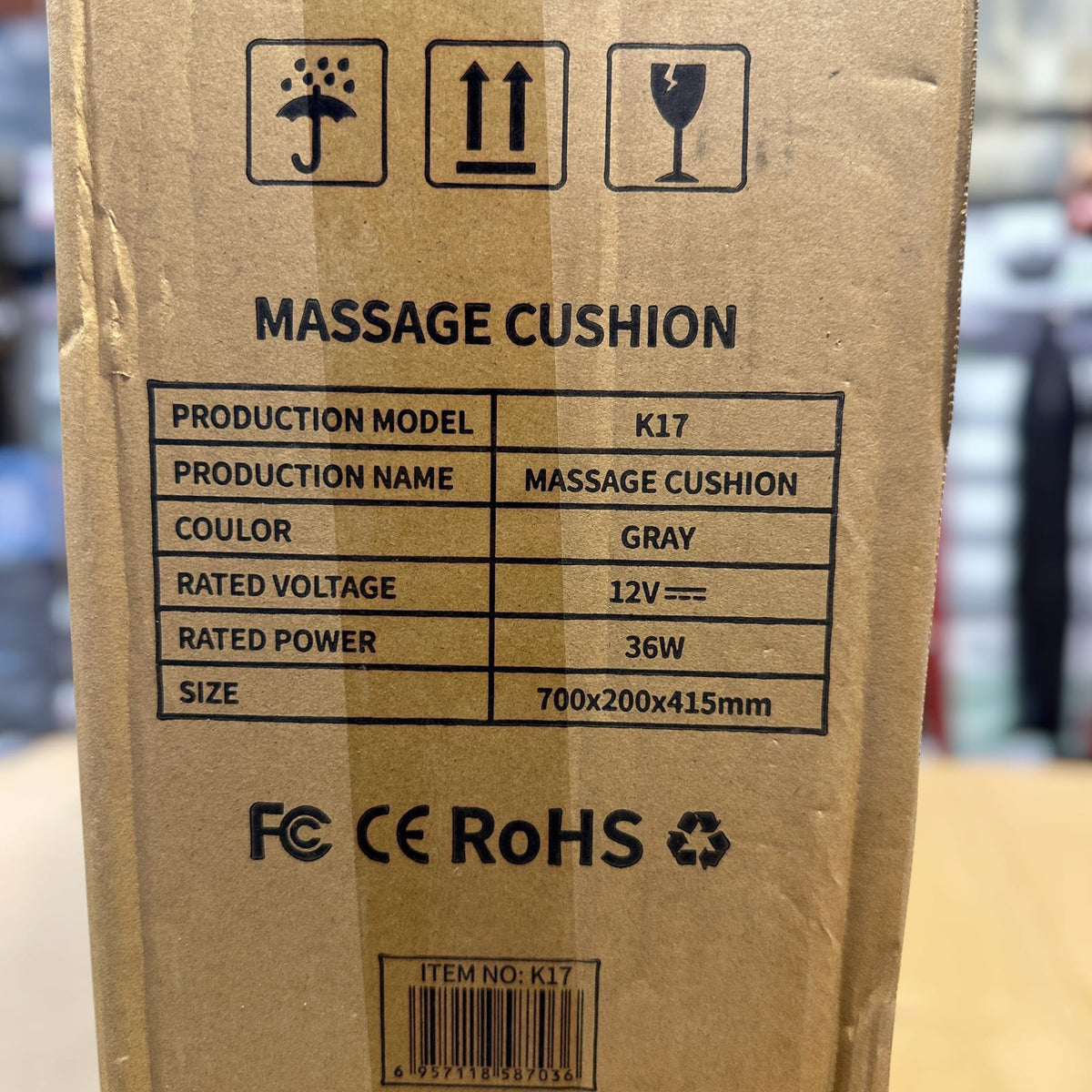 HVVA Massage Cushion For Car & Home Use K17